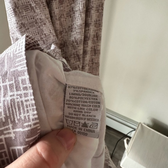 ALFRED SUNG Pure Gray Patterned Top - Picture 7 of 7